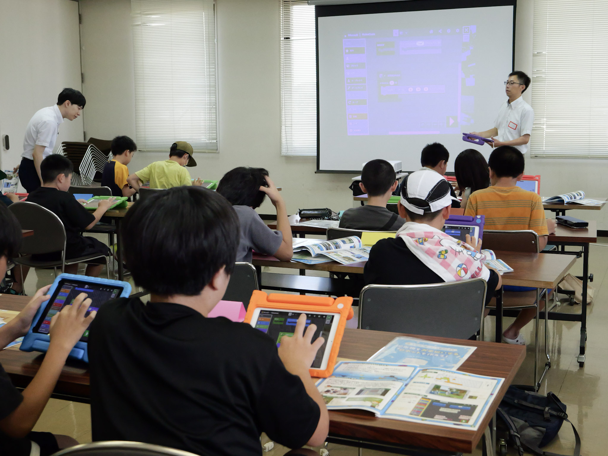 写真：授業中の様子